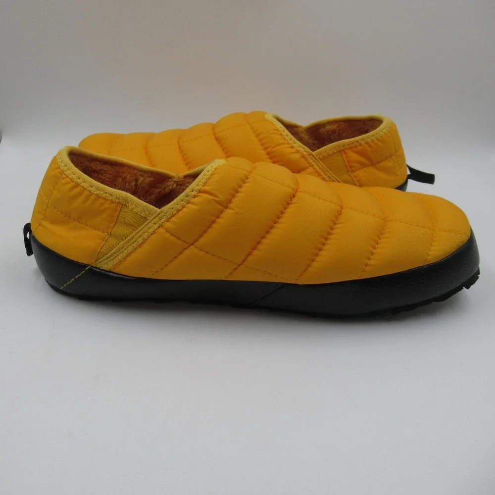 The North Face Thermoball Traction Mule V Yellow Black Mens 9 NF0A3UZN